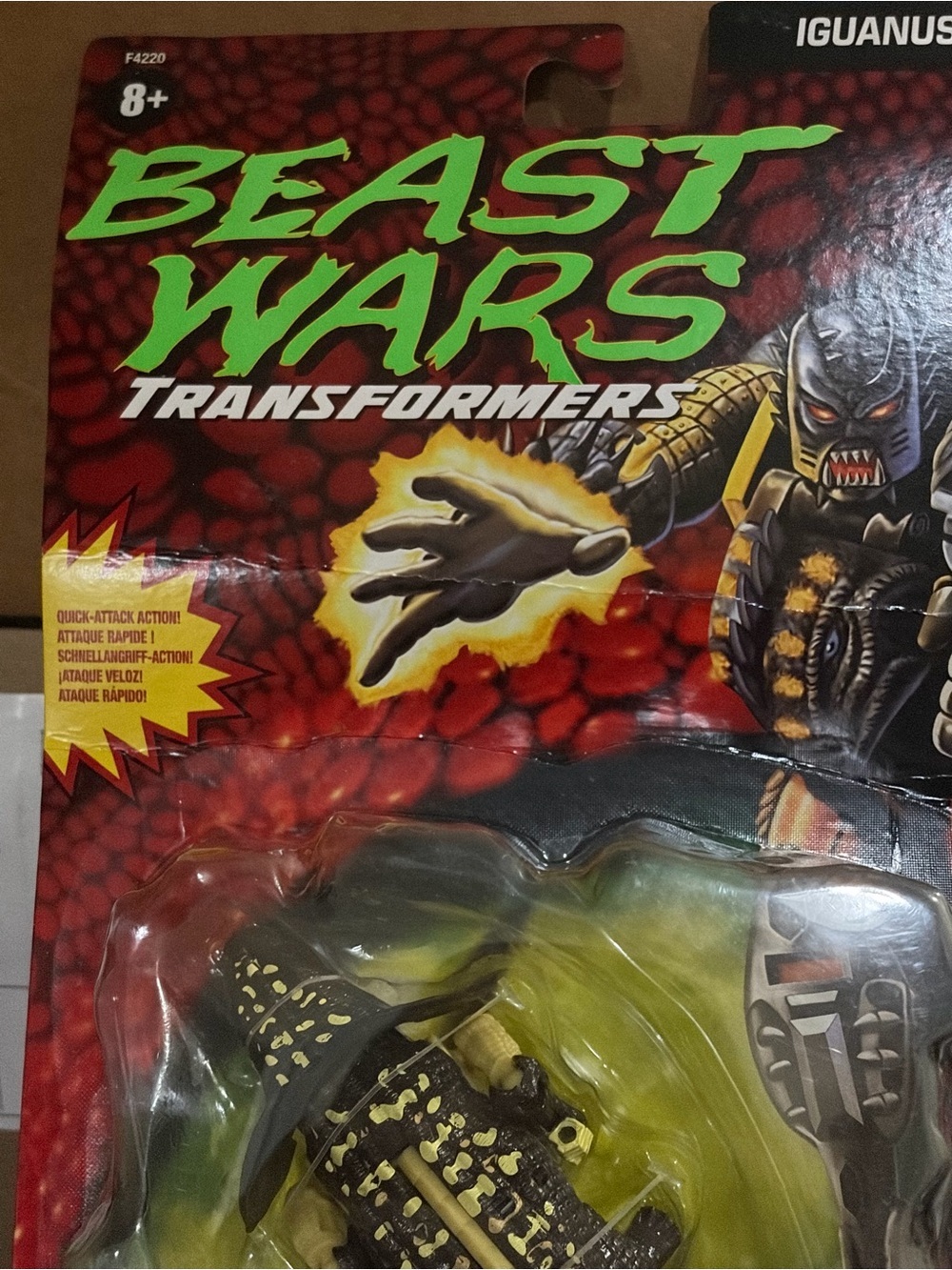 Beast wars transformers iguanus nib - Picture 3 of 4